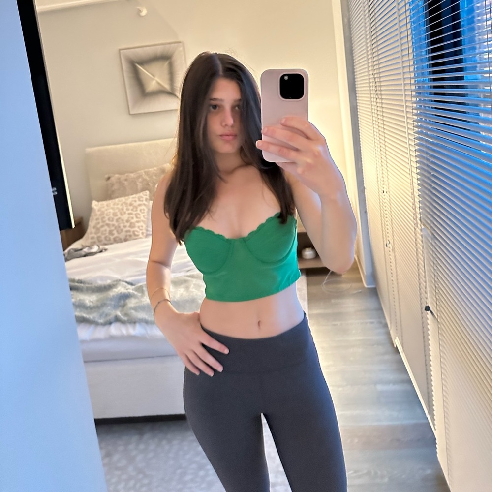 Adika bustier crop top